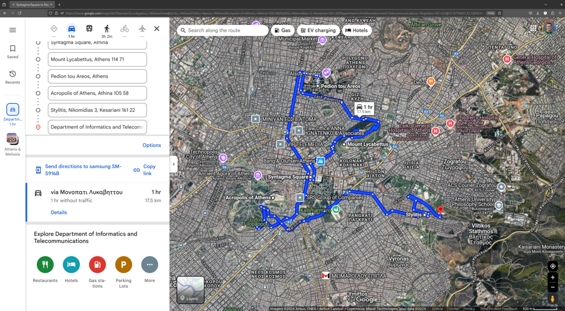 Σύγχρονες εφαρμογές όπως το Google Maps επιτρέπουν να έχεις πολλές στάσεις μέχρι να φτάσεις στον προορισμό σου. Δυστυχώς όμως δεν σου προτείνουν να αναδιατάξεις τις στάσεις σου ακόμη και αν αυτό σου γλύτωνε χρόνο!